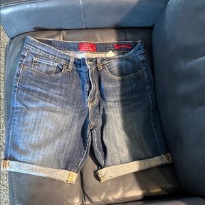 Lucky Brand Dark Blue Denim Shorts